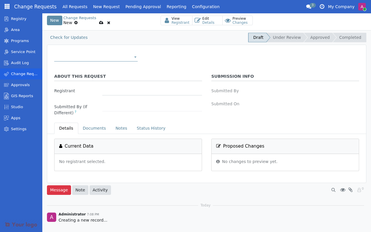 Apply Configuration tab