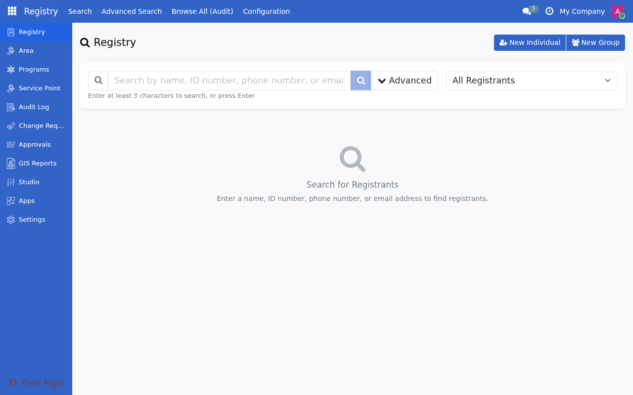 Variable categories list