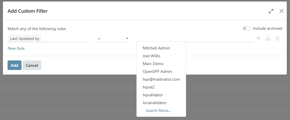 Change request last updated by