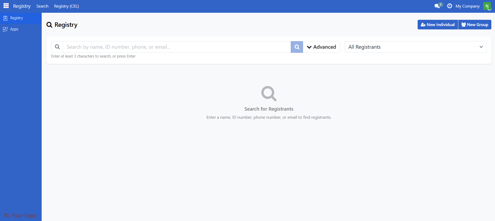 Main interface overview