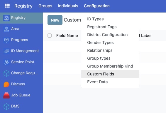 Step01 configuration custom fields